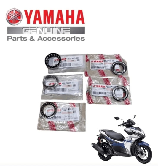 YAMAHA AEROX ORIGINAL SPARE PARTS YAMAHA YAMAHA AEROX CONE STEERING SET CUP CONE SET BALL RACER SET BLVF34A000 BLV-F34A0-00 BEPWF6611000 BEP-WF661-10