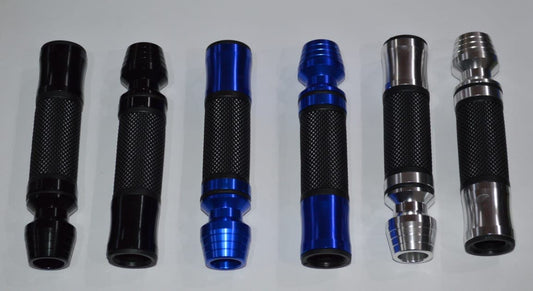 UNIVERSAL MOTORCYCLE GRIP SET CNC ALUMINIUM IMPORTED QUALITY 22mm 7/8"