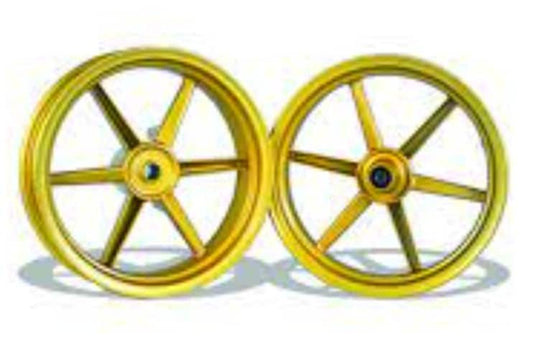 YAMAHA AEROX ACCESSORIES INDIA YAMAHA AEROX ALLOY WHEEL SET STARMAX