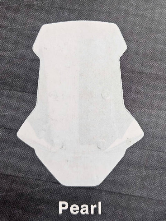 ZHIPAT VISOR GLASS WINDSHIELD YAMAHA AEROX WINDSCREEN DESIGN V2 AERODYNAMIC