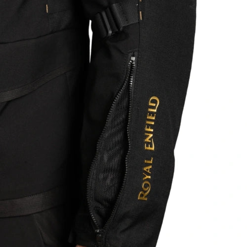 Royal Enfield X Revit Men Darcha Pro Black Riding Jacket - LIMITED EDITION