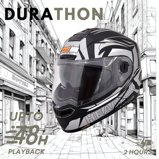 NF2 METRO MATT GREY FLIP-UP DOUBLE VISOR HELMET