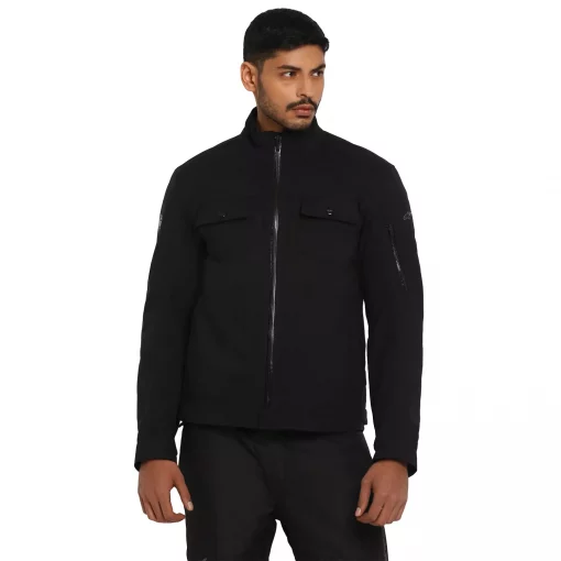 Royal Enfield X Alpinestars Solano Waterproof Black Riding Jacket