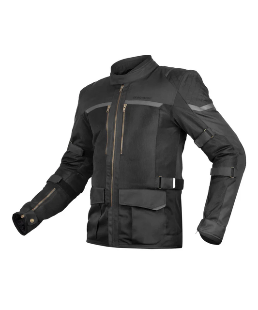 Cramster Eclipse Riding Jacket - Black Grey